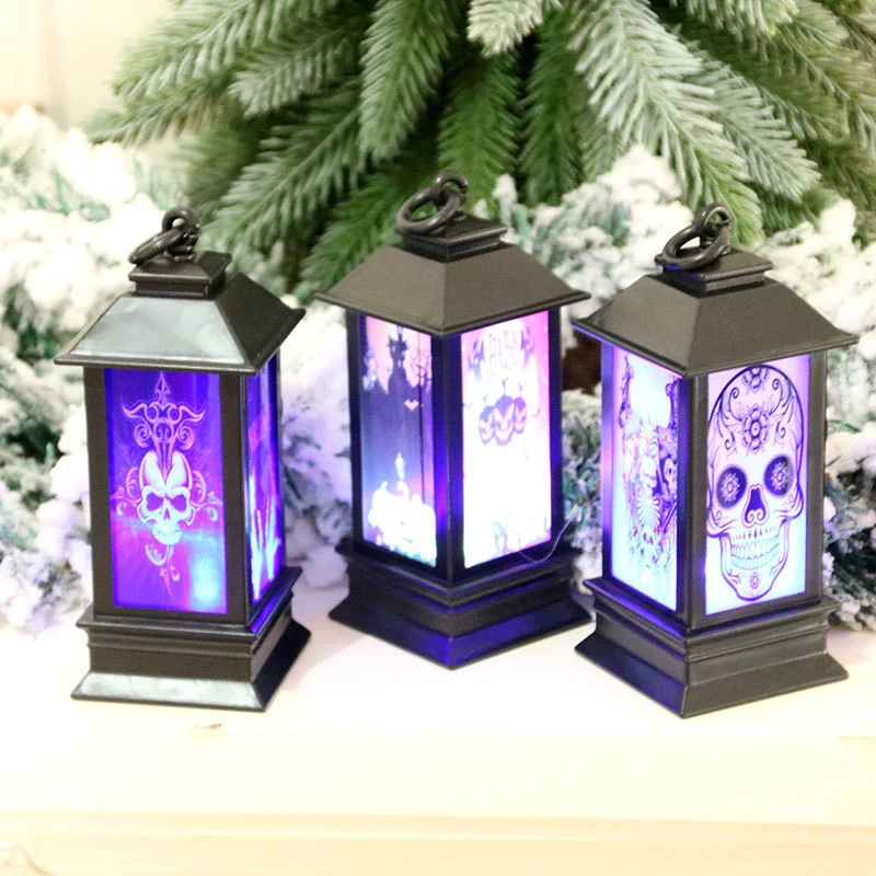 Decorative Lantern with Spooky Halloween Theme Stornfield