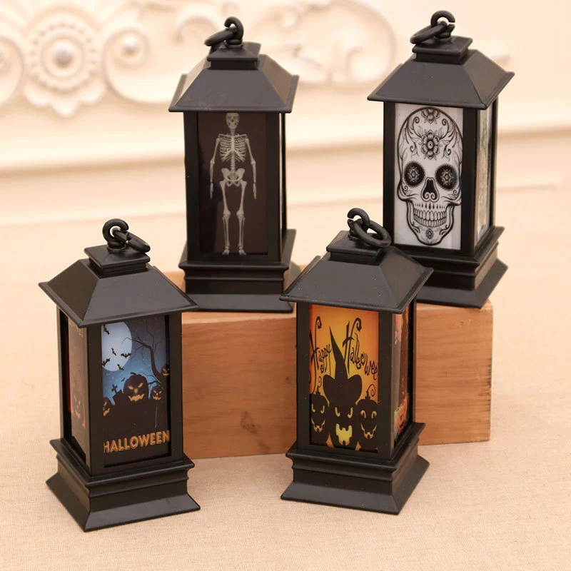 Decorative Lantern with Spooky Halloween Theme Stornfield