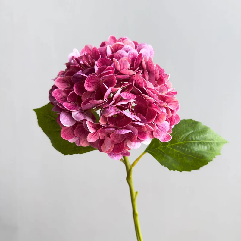 Faux Hydrangea Flower Arrangement