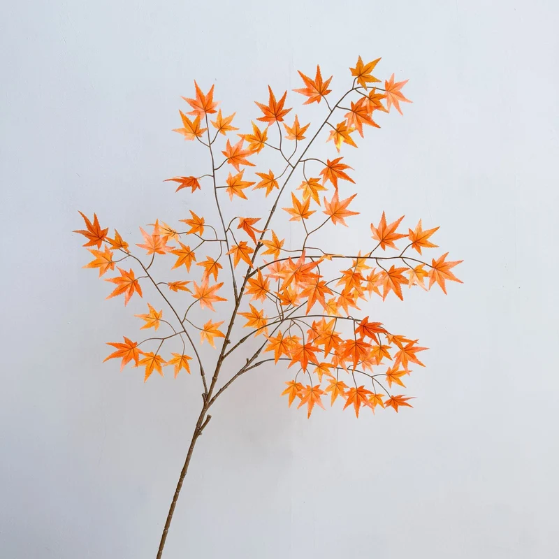 Artificial Maple Leaf Branch Decoration