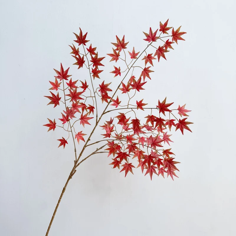 Artificial Maple Leaf Branch Decoration