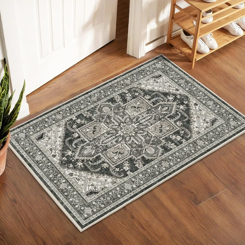 Vintage-Inspired Decorative Area Rug