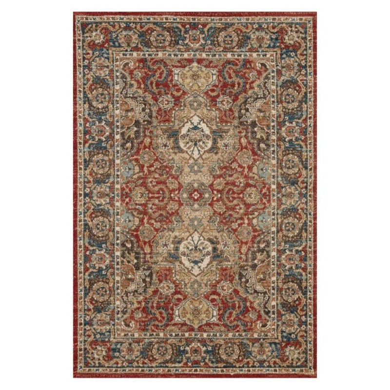 Vintage Floral Patterned Area Rug