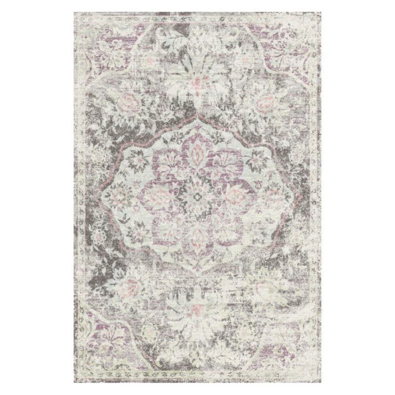 Vintage Floral Patterned Area Rug