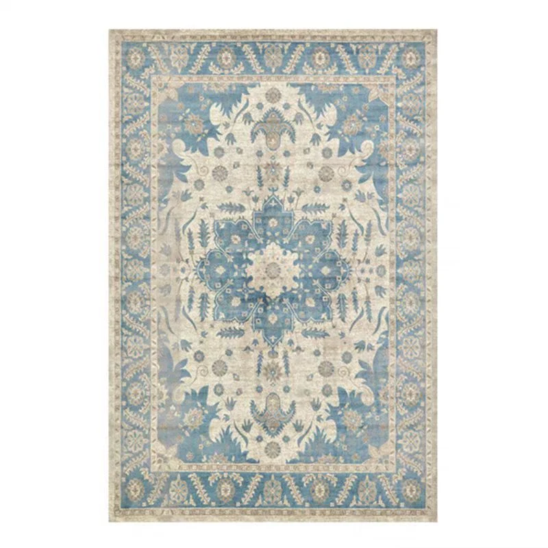 Vintage Floral Patterned Area Rug