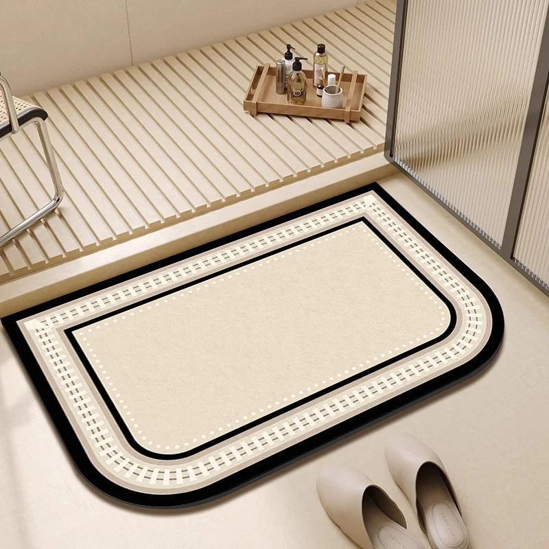 Stylish Cloud-Shaped Bath Mat