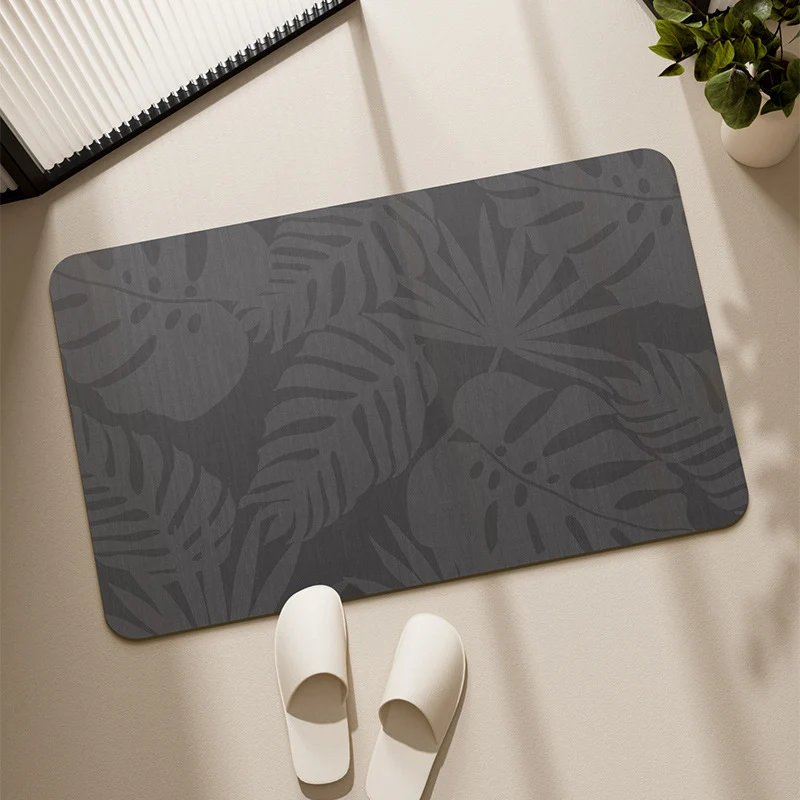 Soft Touch Nature-Themed Bath Mat