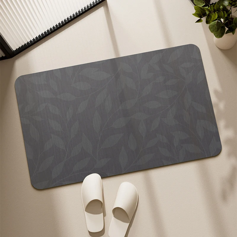 Soft Touch Nature-Themed Bath Mat
