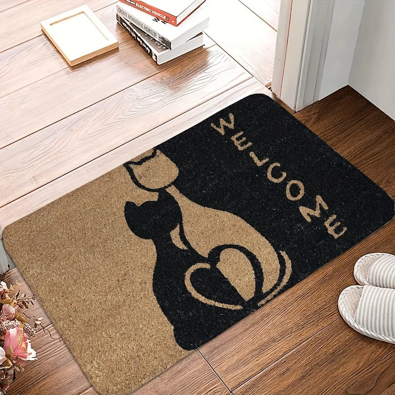 Soft Plush Cat Paw Bath Mat