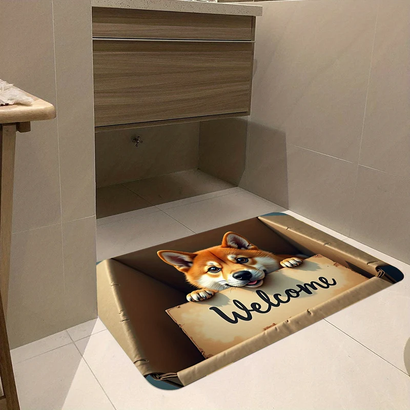 Soft Plush Cat Paw Bath Mat