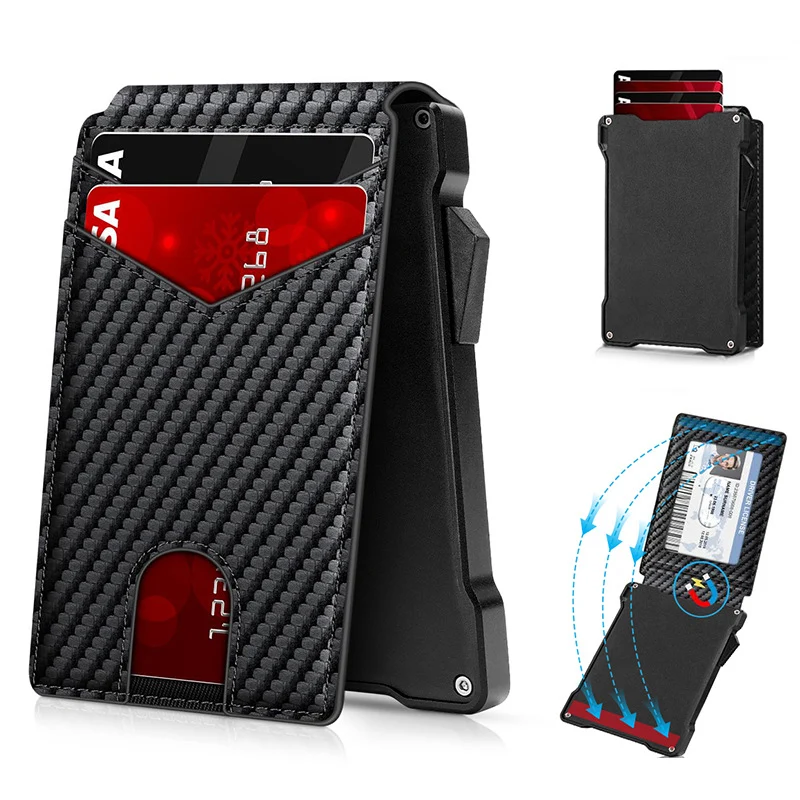 Sleek Carbon Fiber Kartenhalter Karnz 1790153031