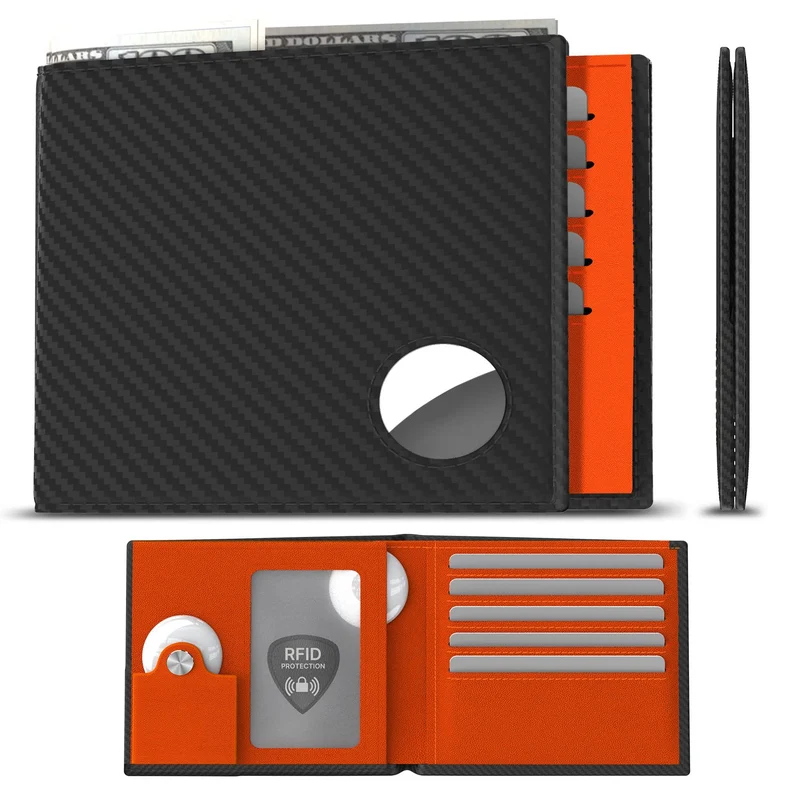 RFID-geschützte Leder-Brieftasche Karnz