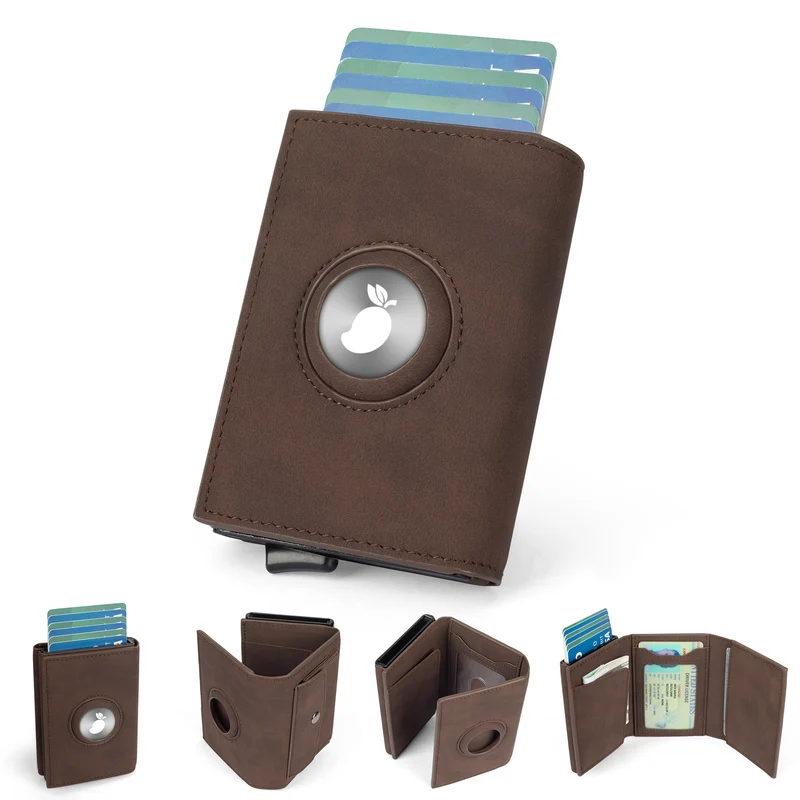RFID-blockierende Leder Brieftasche Karnz