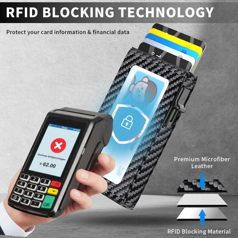 RFID-blockierende Bifold-Geldbörse Karnz