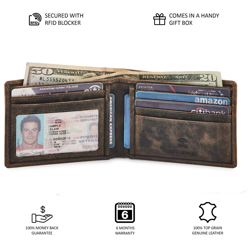 Premium Leder Wallet Karnz