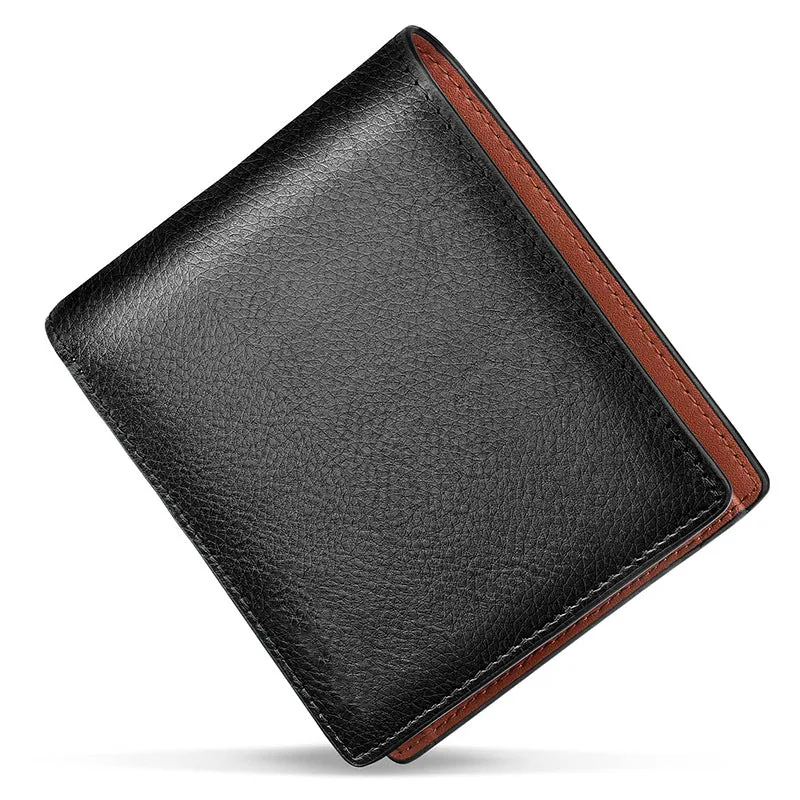 Premium Leder Bi-Fold Geldbörse Karnz
