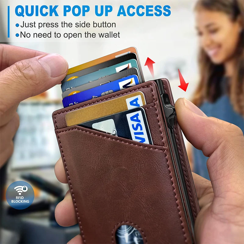 Premium Carbon Fiber Multi-Functional Wallet Karnz