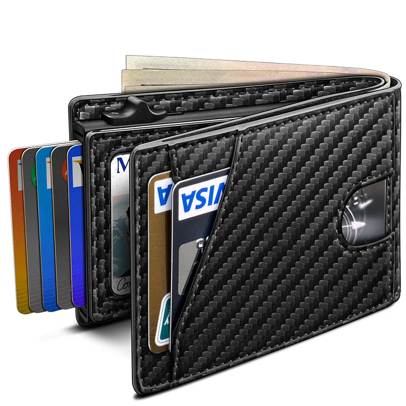 Premium Carbon Fiber Multi-Functional Wallet Karnz