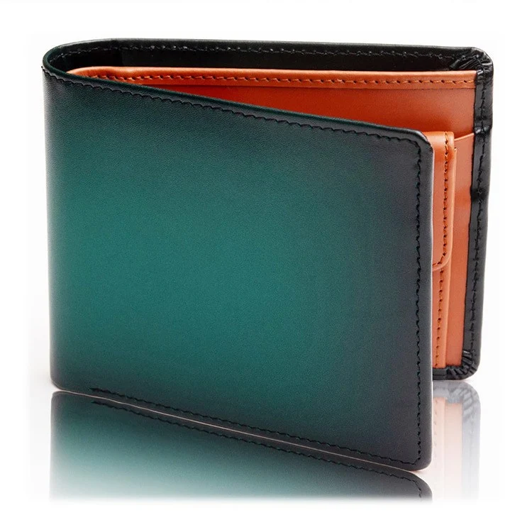 Premium Bi-Fold Leder Geldbörse Karnz