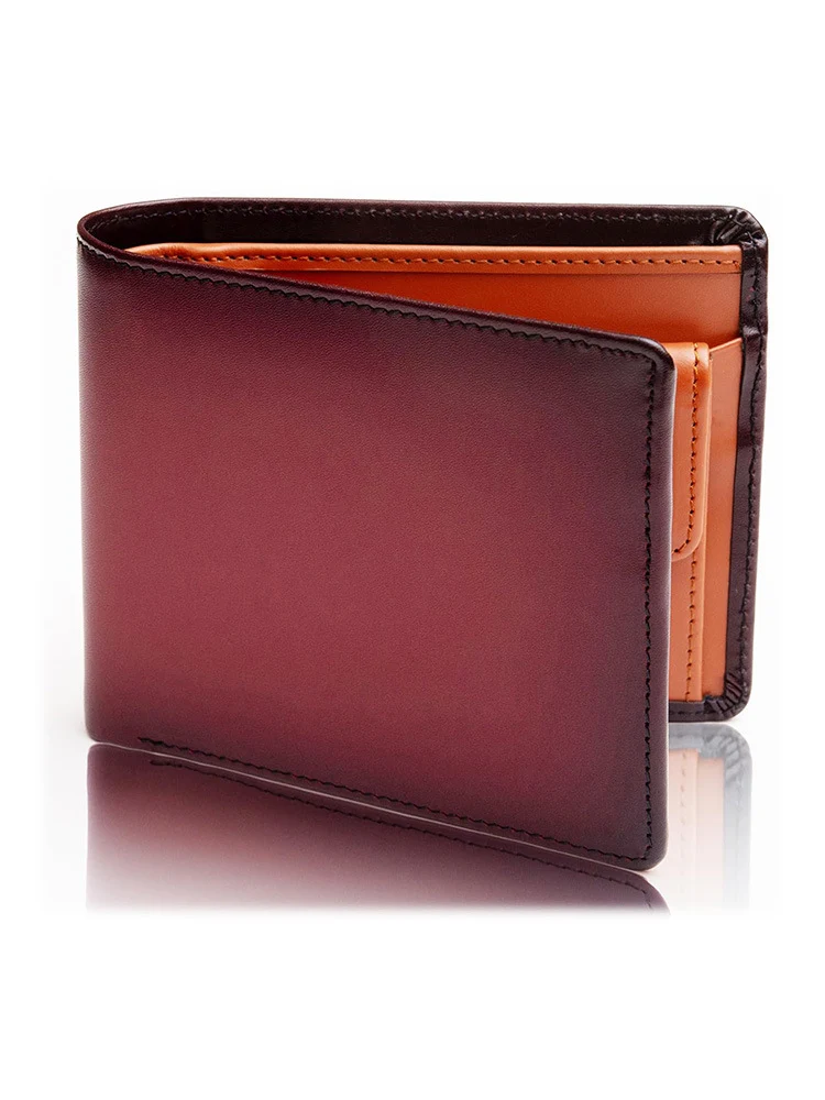 Premium Bi-Fold Leder Geldbörse Karnz