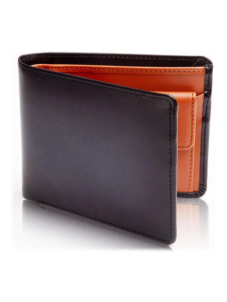 Premium Bi-Fold Leder Geldbörse Karnz