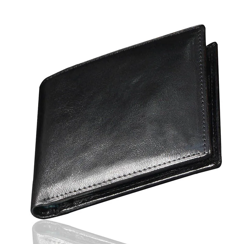 Luxuriöse Bi-Fold Leder Geldbörse Karnz