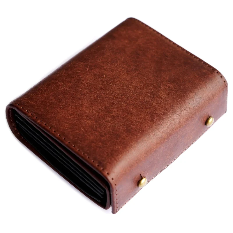 Executive Bi-Fold Leder Geldbörse Karnz