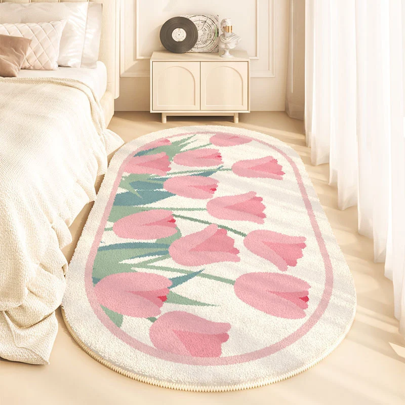 Plush Cartoon-Themed Area Rug