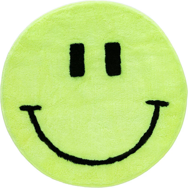 Playful Round Pool-Themed Rug