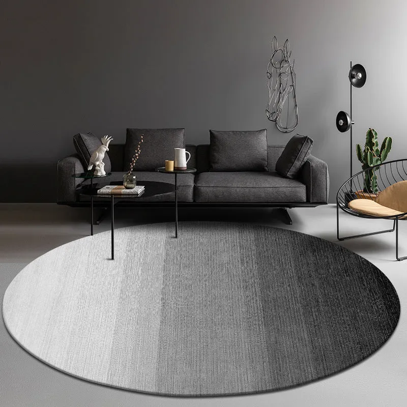 Luxurious Modern Round Area Rug