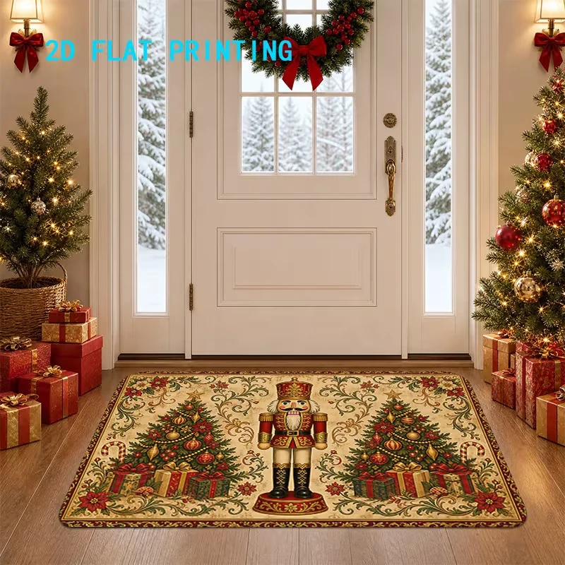 Holiday-themed Front Door Mat