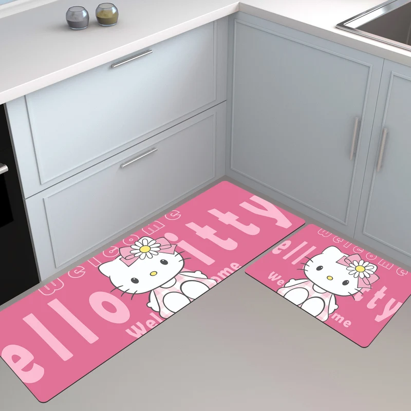Cute Character Kitchen Mat Set