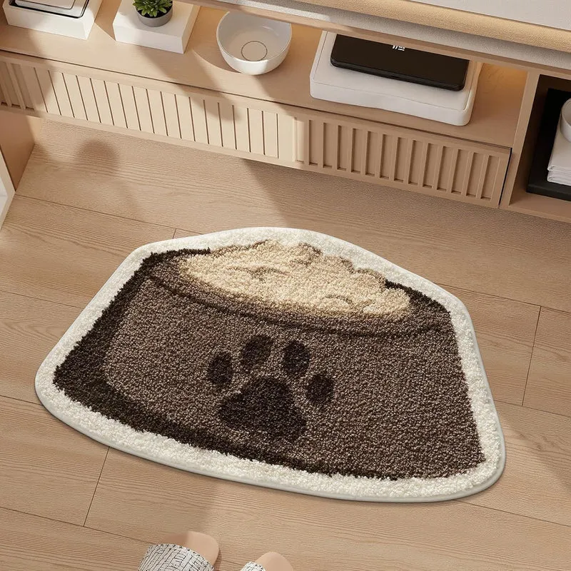 Cute Cat Design Bath Mat