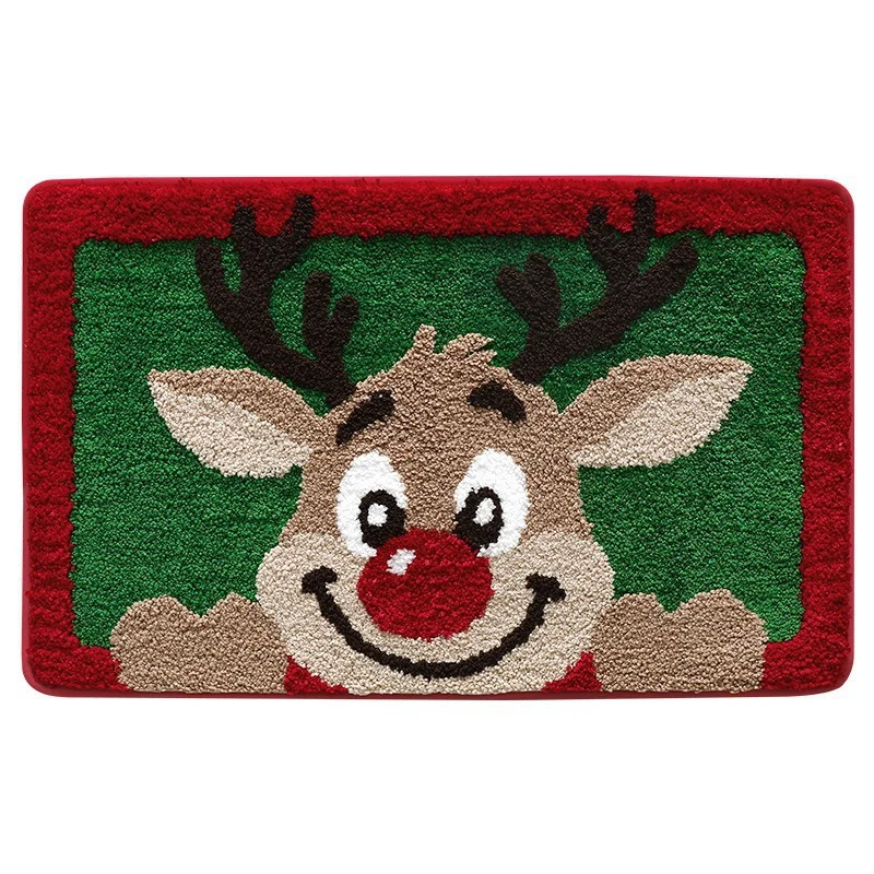 Christmas-Themed Bath Mat