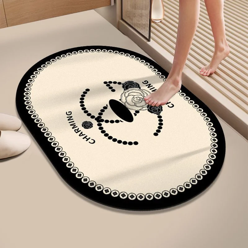 Decorative Bathroom Mat for Comfortable Floor Styling