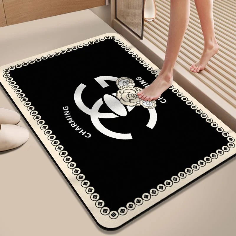 Decorative Bathroom Mat for Comfortable Floor Styling