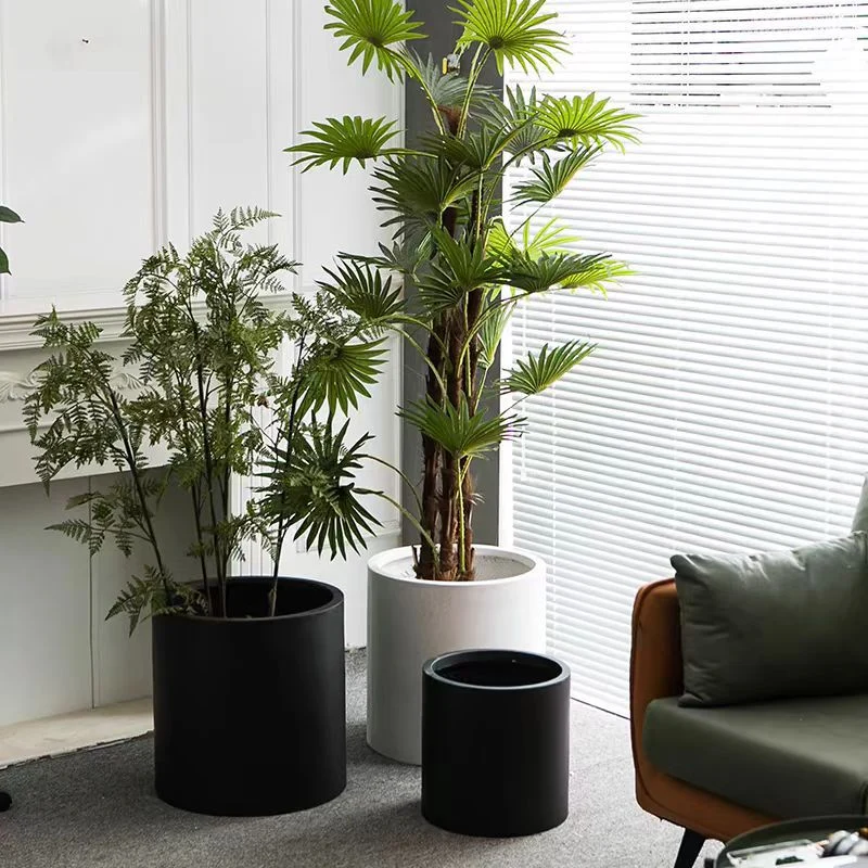 Elegant Ceramic Plant Pot for Interior Decoration
