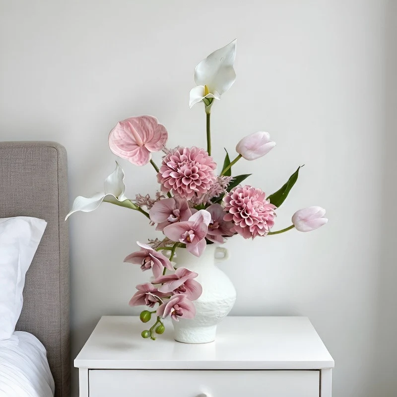 Elegant Synthetic Floral Bouquet