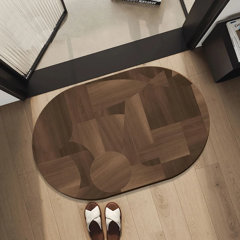 Stylish Wooden Decorative Area Mat