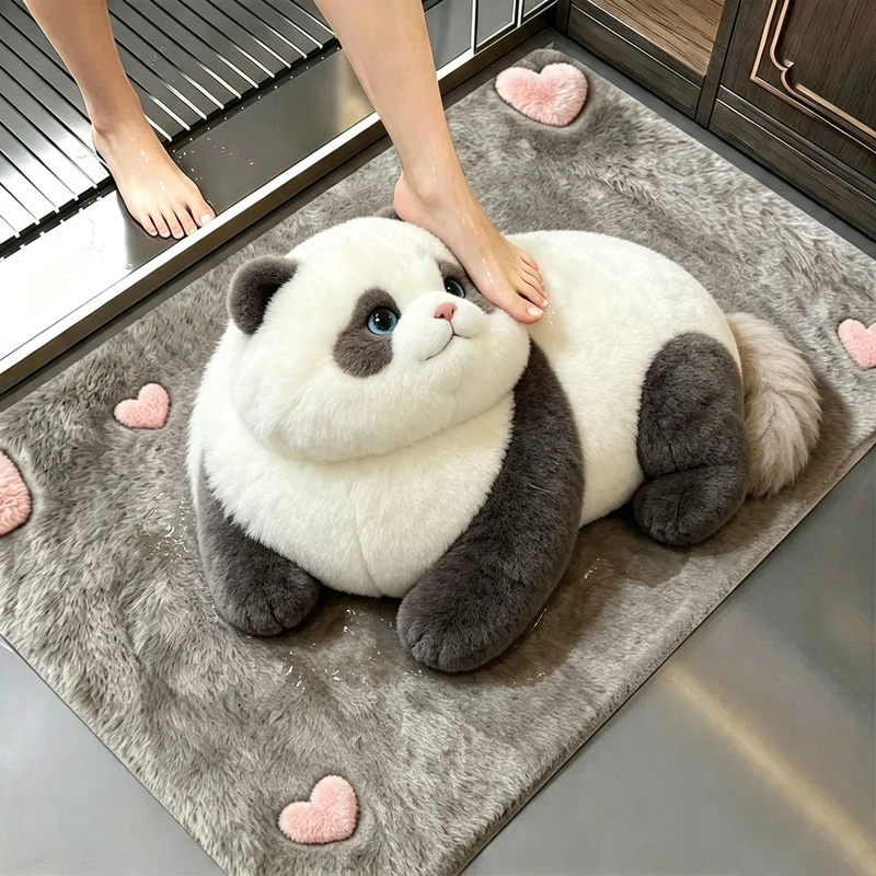 Plush Animal-Themed Area Rug