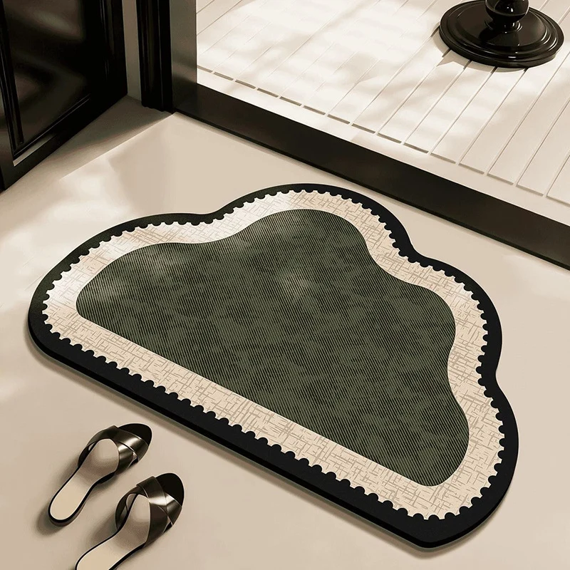 Playful Dog-Themed Bath Mat