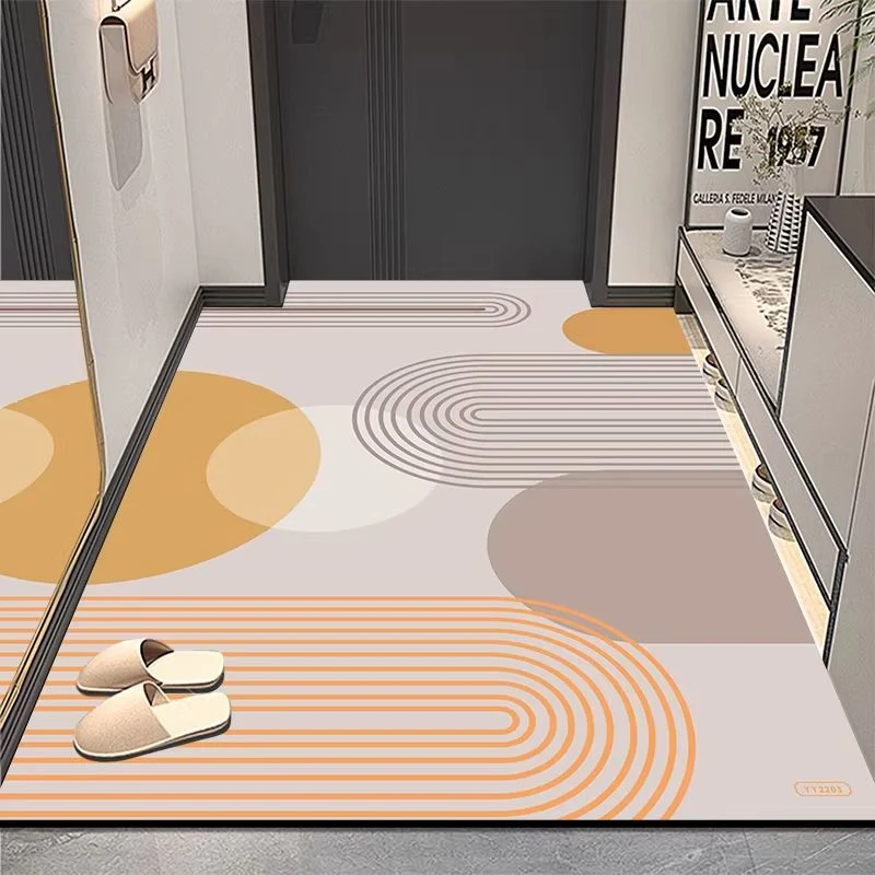 Modern Geometric Entryway Mat