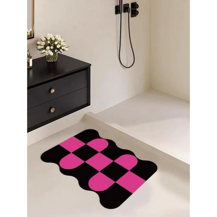 Modern Absorbent Bath Mat