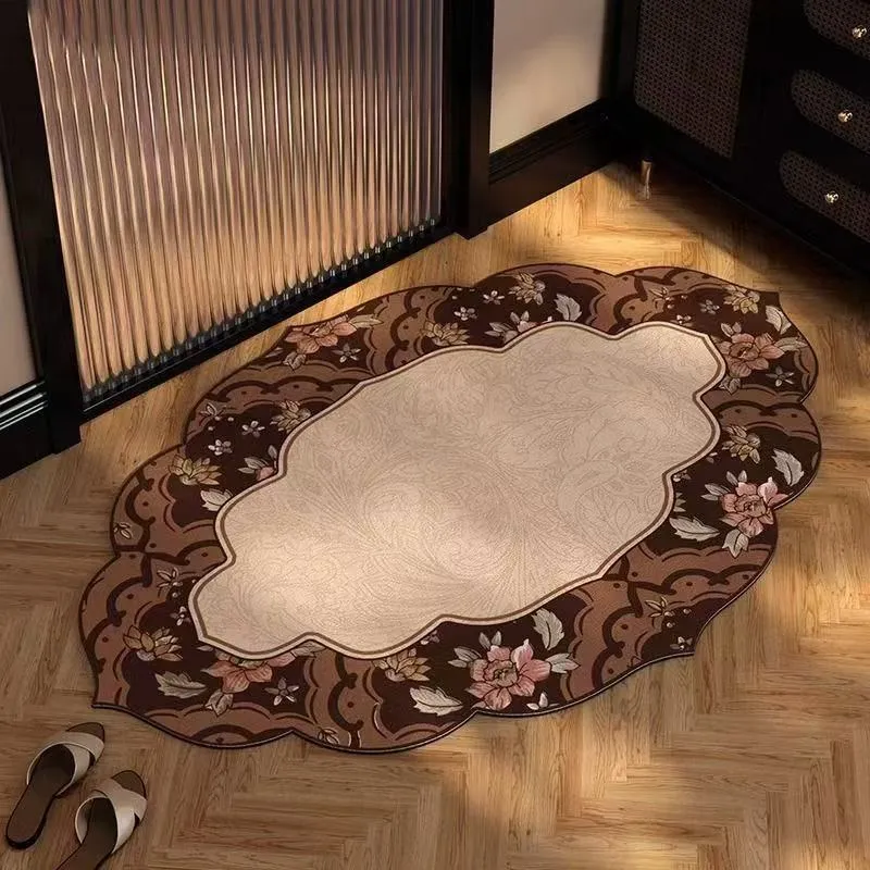 Floral Patterned Area Rug