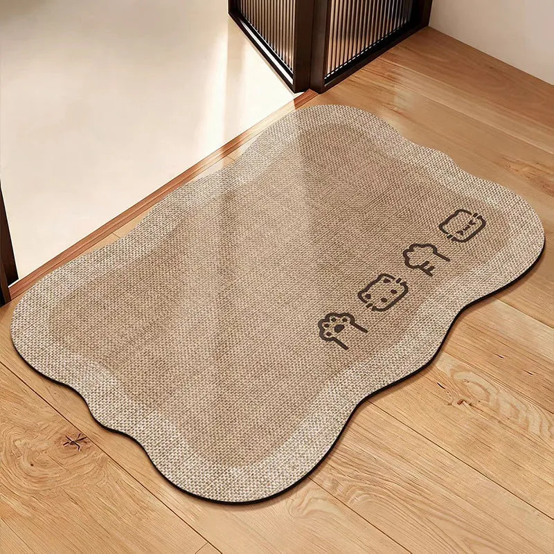Decorative Pet-Themed Area Mat