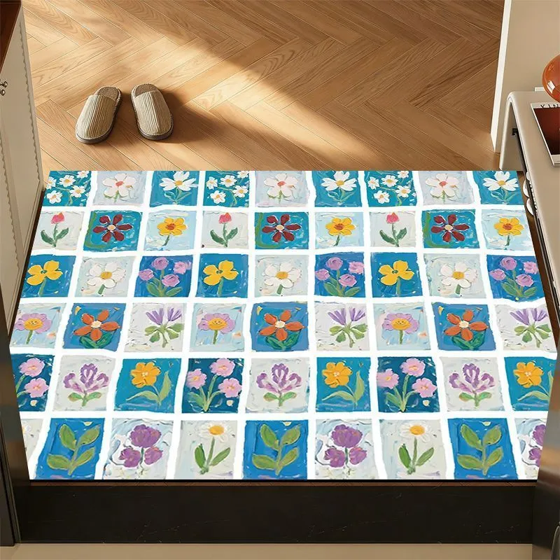 Decorative Floral Area Rug
