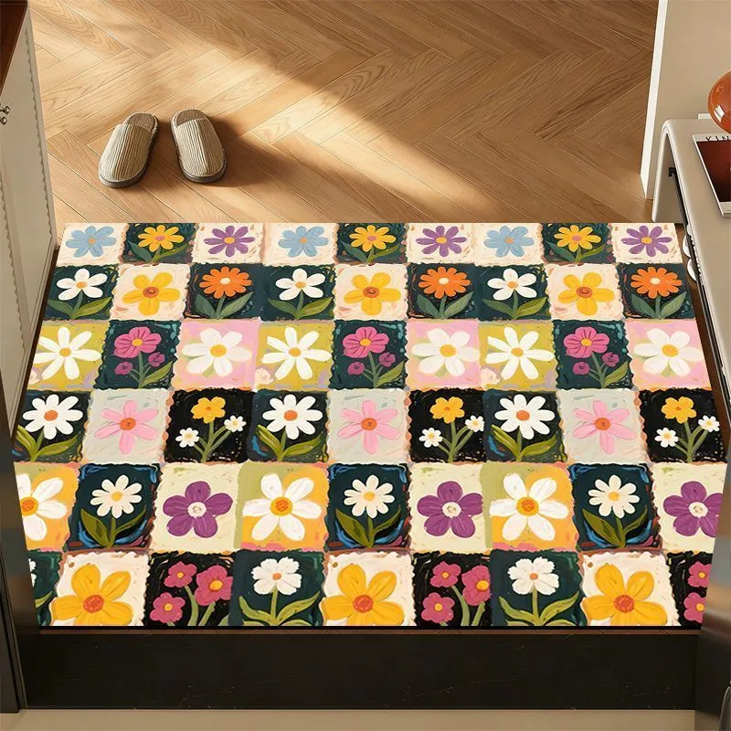 Decorative Floral Area Rug