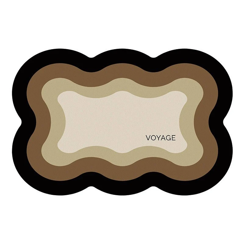 Charming Decorative Cloud-Shaped Floor Mat