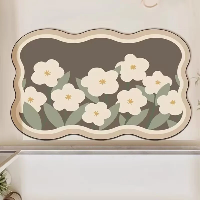 Charming Decorative Cloud-Shaped Floor Mat