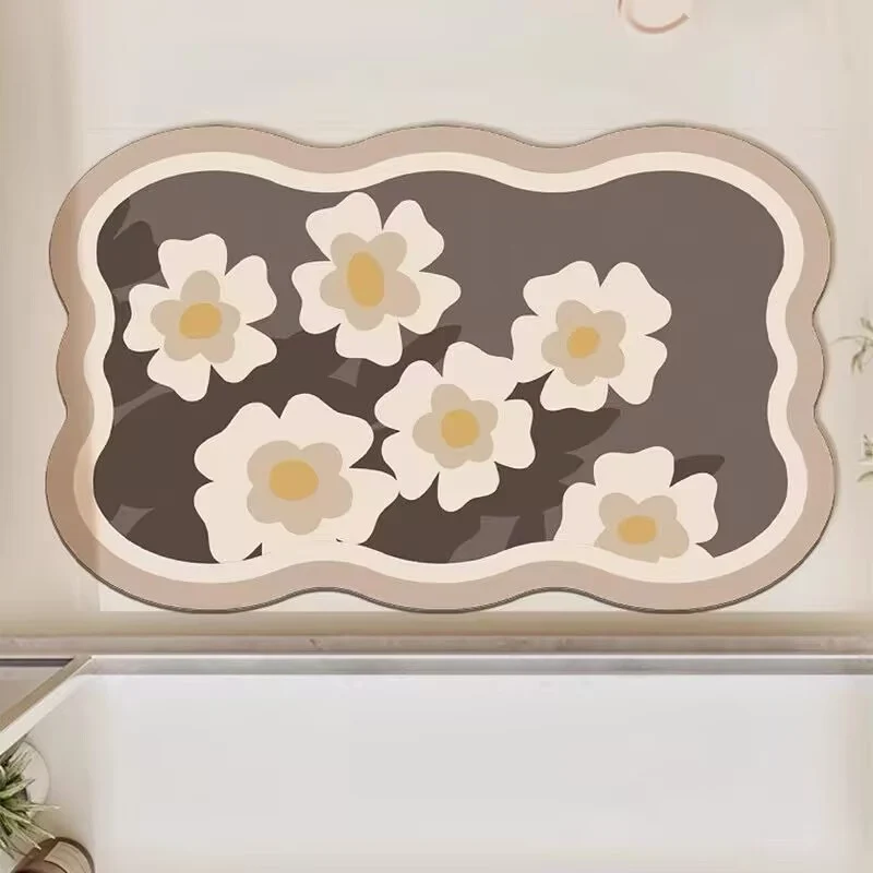 Charming Decorative Cloud-Shaped Floor Mat